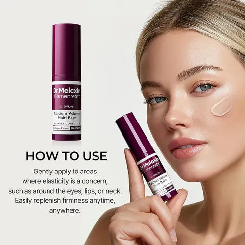 Dr. Melaxin - Cemenrete Calcium Volume Multi Balm - 9g | Bálsamo Facial Voluminizador y Reafirmante
