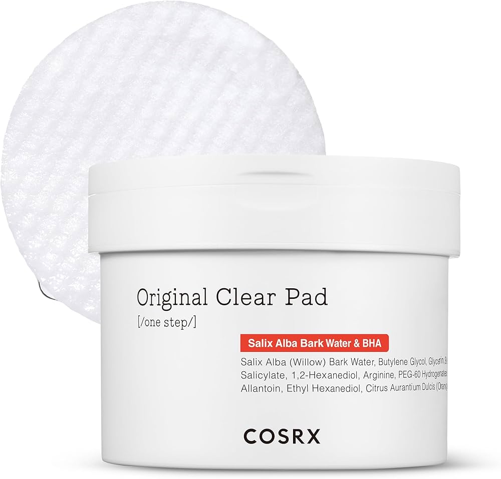 COSRX - One Step Original Clear Pad- 70 Pads | Exfolia, elimina impurezas y exceso de sebo
