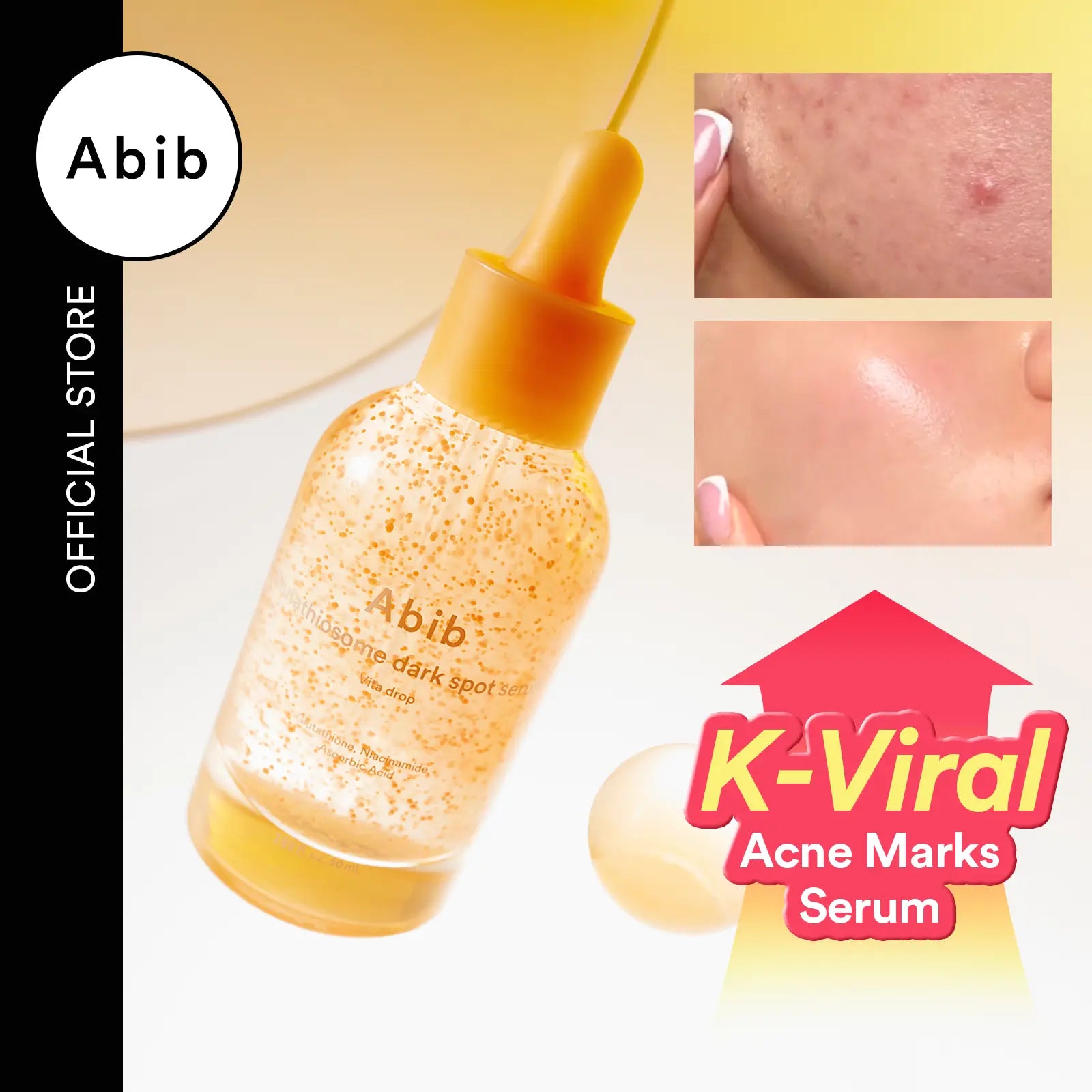 Abib - Glutathiosome Dark Spot Serum Vita Drop - 50ml | Suero Despigmentante E Iluminador Con Glutatión Y Vitaminas