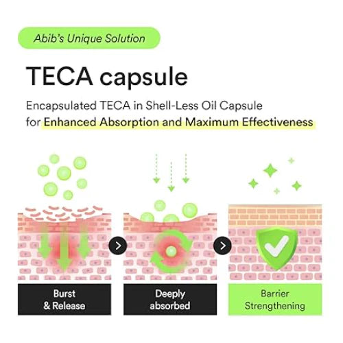Abib - Heartleaf TECA Capsule Serum Calming Drop - 50ml | Suero Calmante Y Reparador Intensivo Con Extracto De Houttuynia Cordata Y Complejo TECA