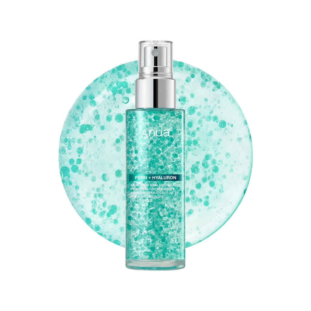 ANUA - PDRN Hyaluronic Acid Hydrating Capsule Mist | Bruma Hidratante Intensiva Con PDRN Y Cápsulas De Ácido Hialurónico Para Mayor Elasticidad