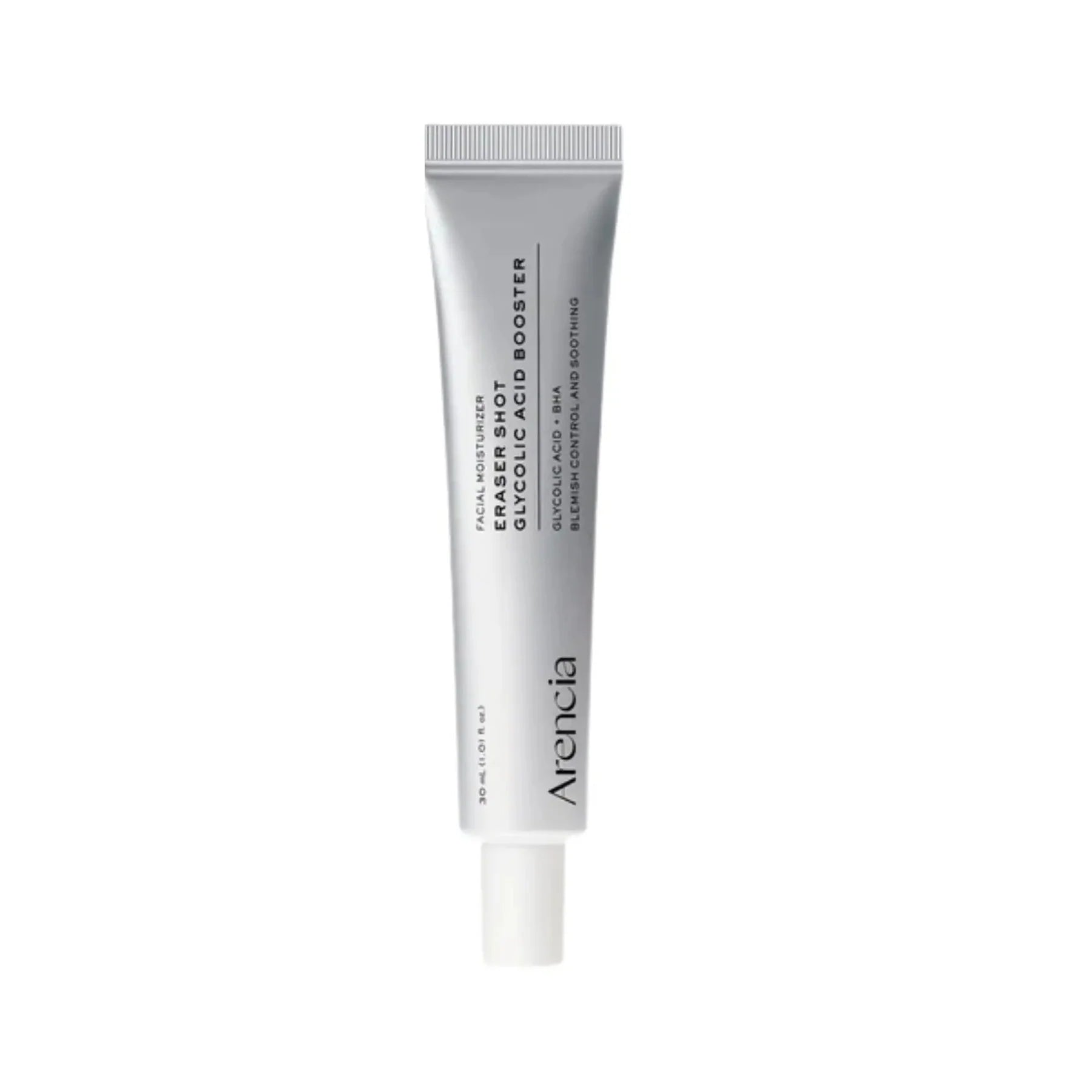 Arencia - Eraser Shot Glycolic Acid Booster - 30ml | Booster Exfoliante Con Ácido Glicólico Para Renovar La Textura Y Unificar El Tono