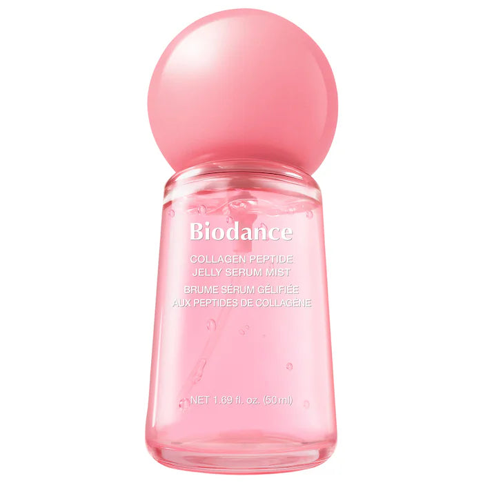 BIODANCE - Collagen Peptide Jelly Serum Mist - 50ml | Bruma Reafirmante Con Péptidos De Colágeno Para Un Efecto Lifting Y Resplandor Jelly