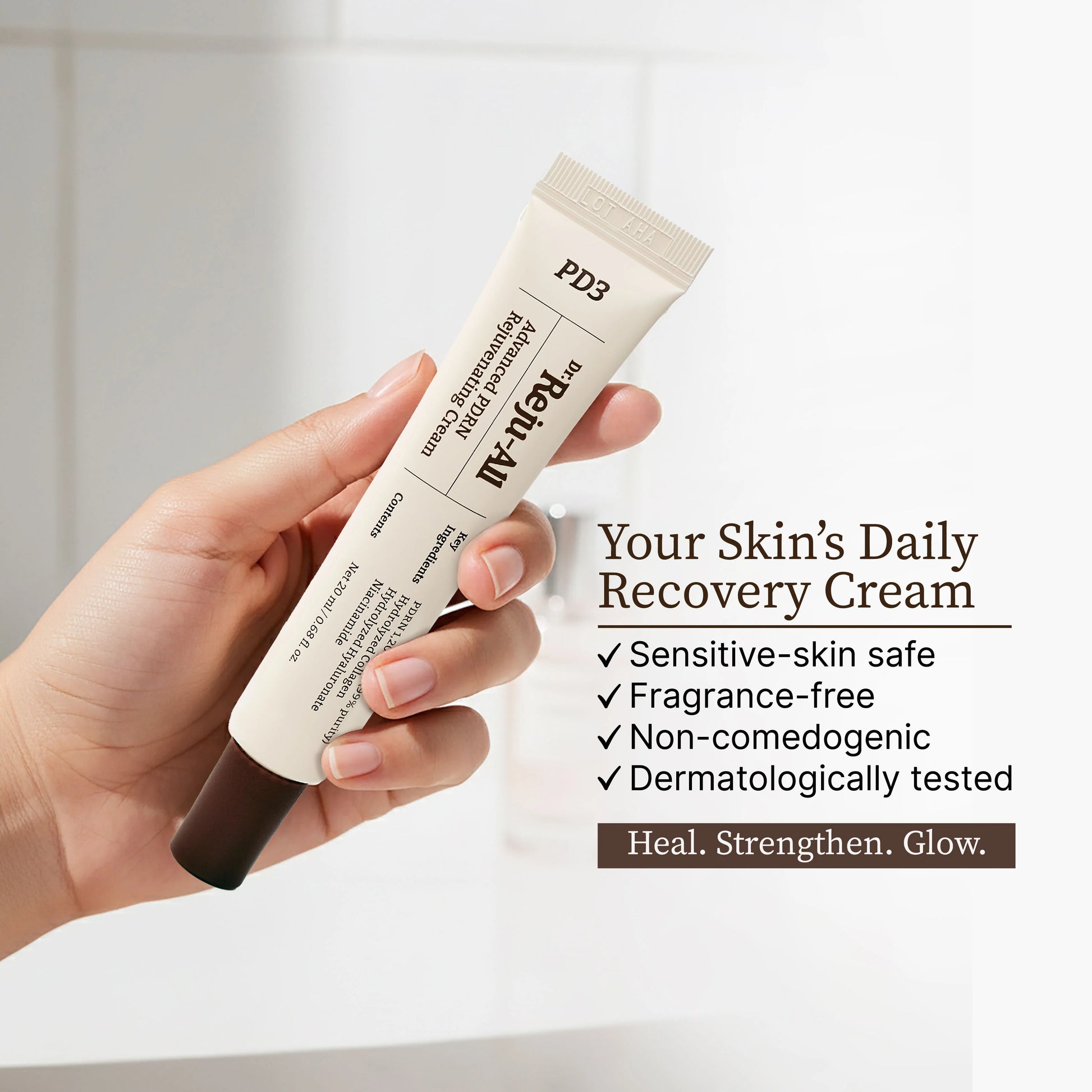 Dr. Reju-All - Advanced PDRN Rejuvenating Cream - 20ml | Crema Regeneradora Con PDRN Para Reparar Y Rejuvenecer La Piel