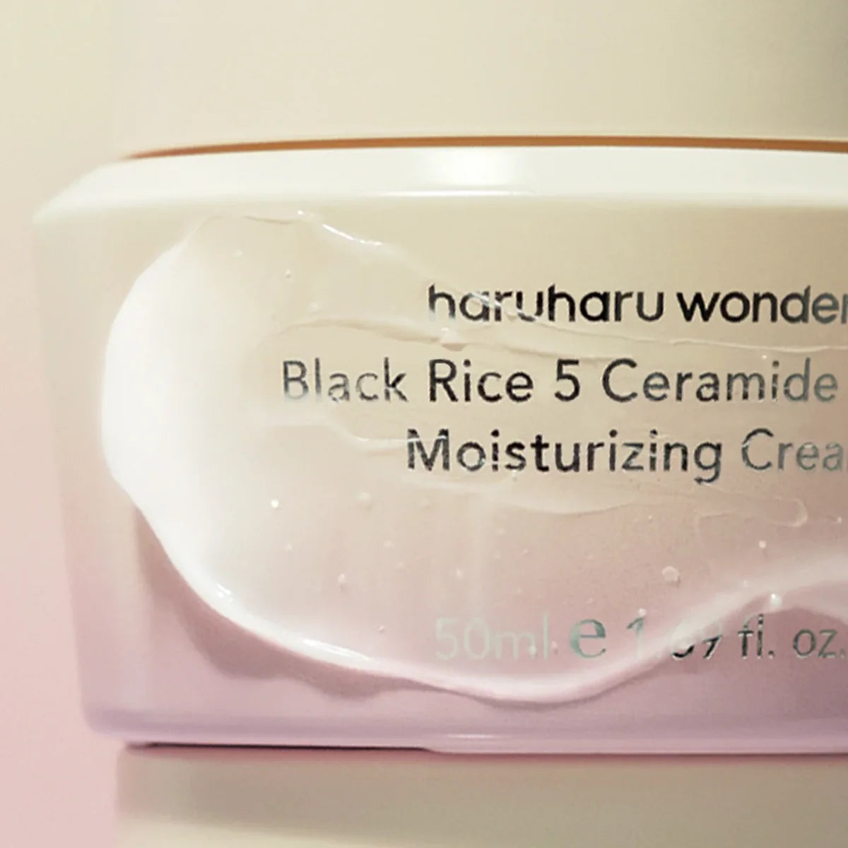 Haruharu Wonder - Black Rice 5 Ceramide Barrier Moisturizing Cream - 50ml | Crema Hidratante Y Fortalecedora De La Barrera Cutánea Con Arroz Negro Y 5 Tipos De Ceramidas