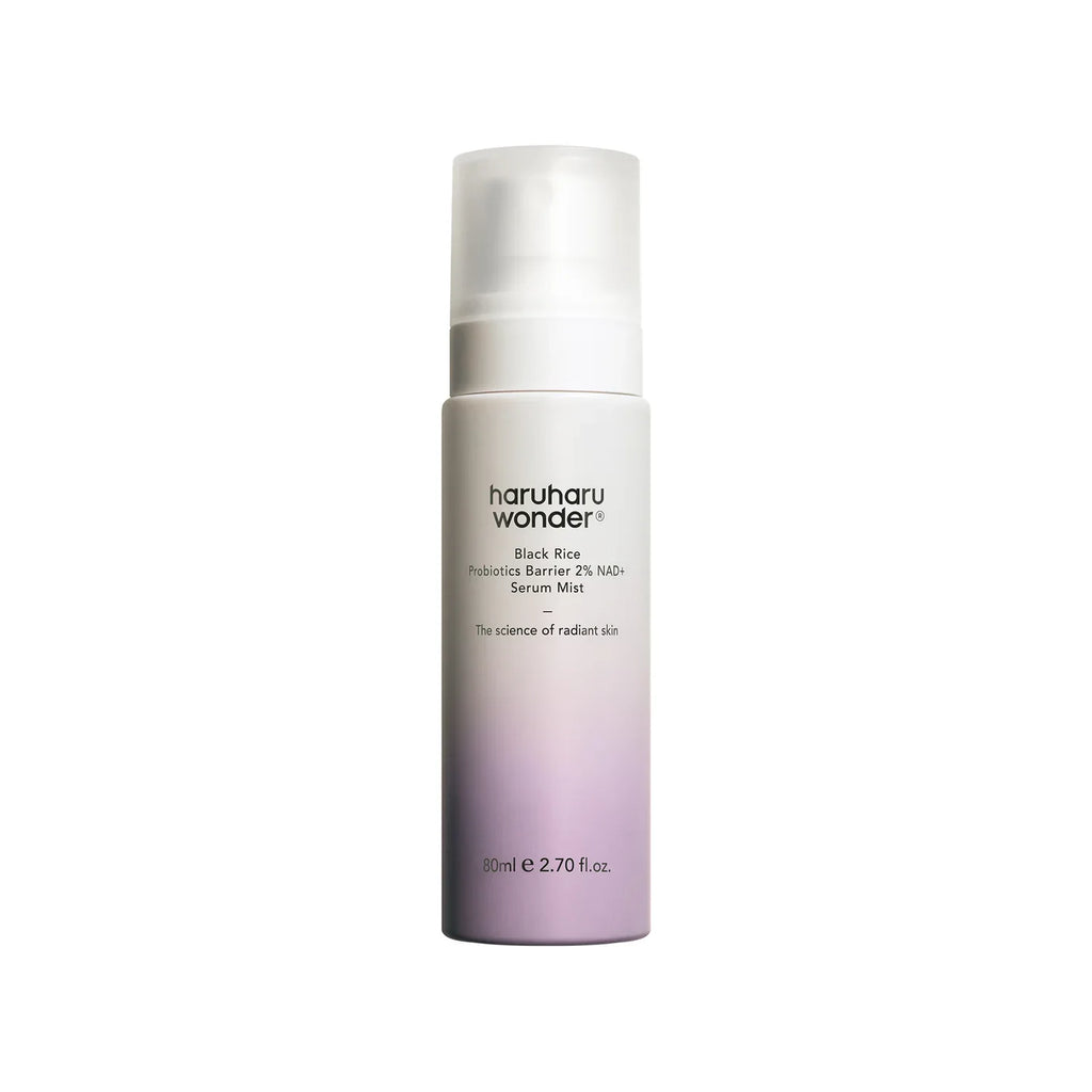 Haruharu Wonder - Black Rice Probiotics Barrier NAD+ Serum Mist - 80ml | Bruma Facial Fortalecedora Y Antiedad Con Arroz Negro, Probióticos Y NAD+