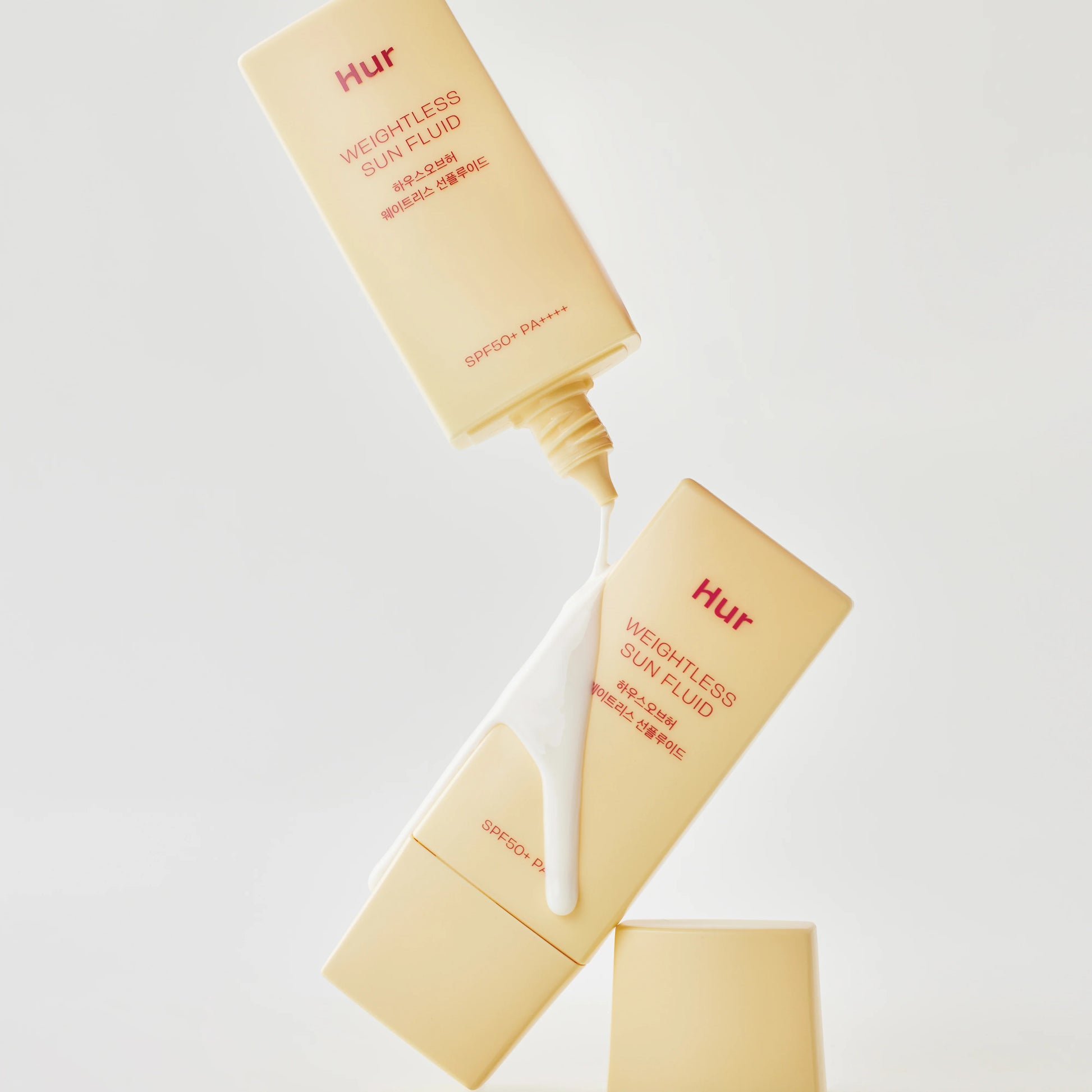 House of Hur - Weightless Sun Fluid SPF 50+ PA++++ - 50ml | Protector Solar Fluido Ultra Ligero E Hidratante Con Acabado Invisible Y Protección Alta