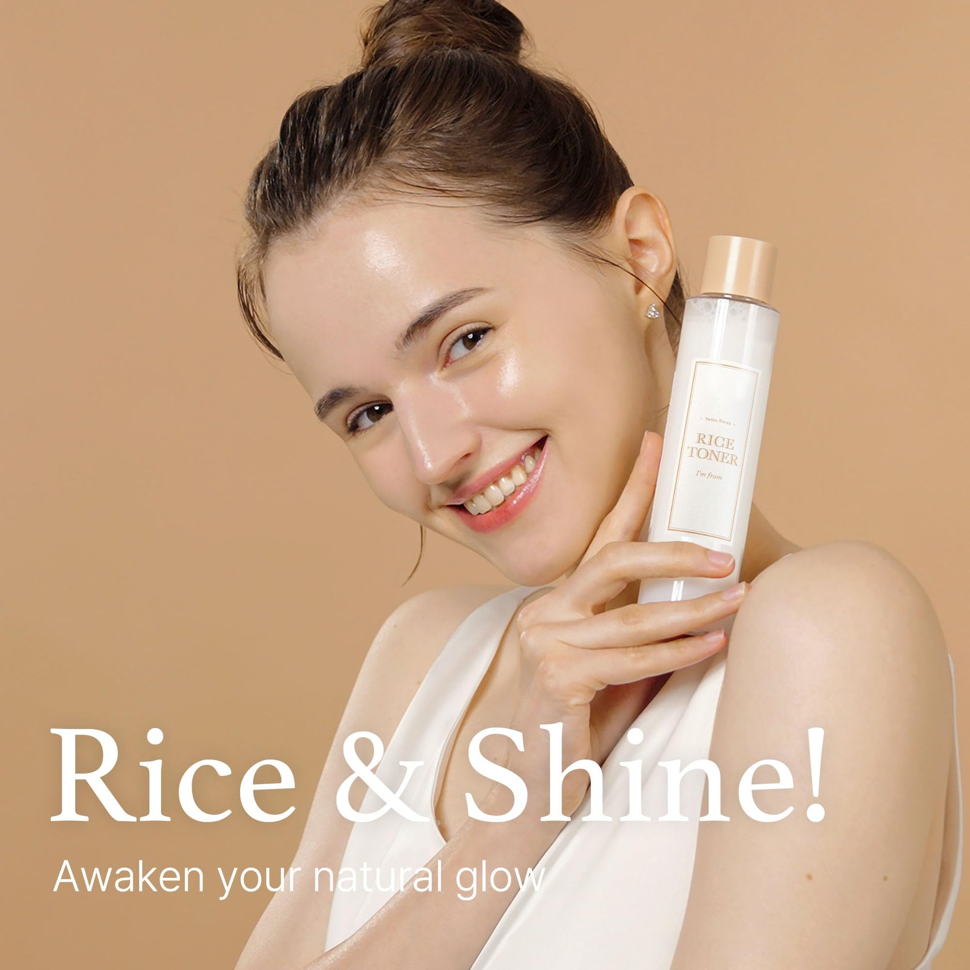 I'm From - Rice Toner - 150ml | Tónico Iluminador Y Nutritivo Con Extracto De Arroz Para Una Piel Radiante Y Suave