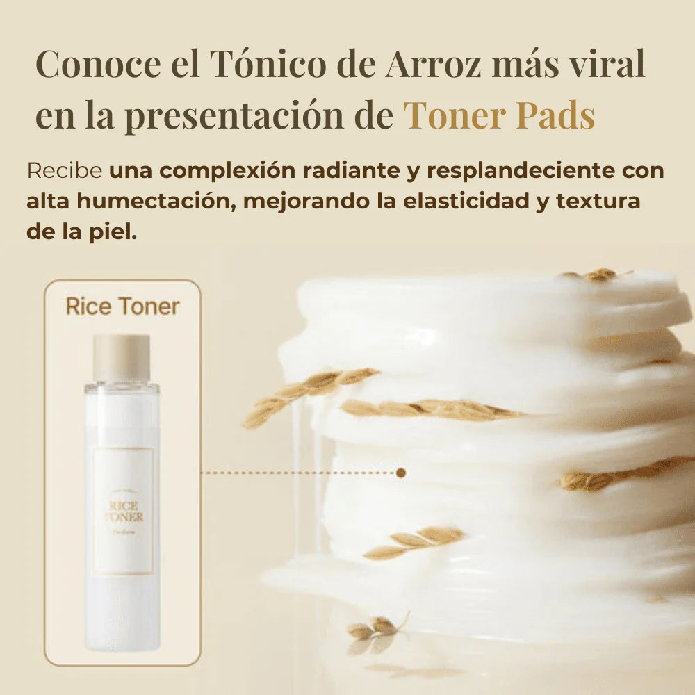 I'm From - Rice Toner - 150ml | Tónico Iluminador Y Nutritivo Con Extracto De Arroz Para Una Piel Radiante Y Suave