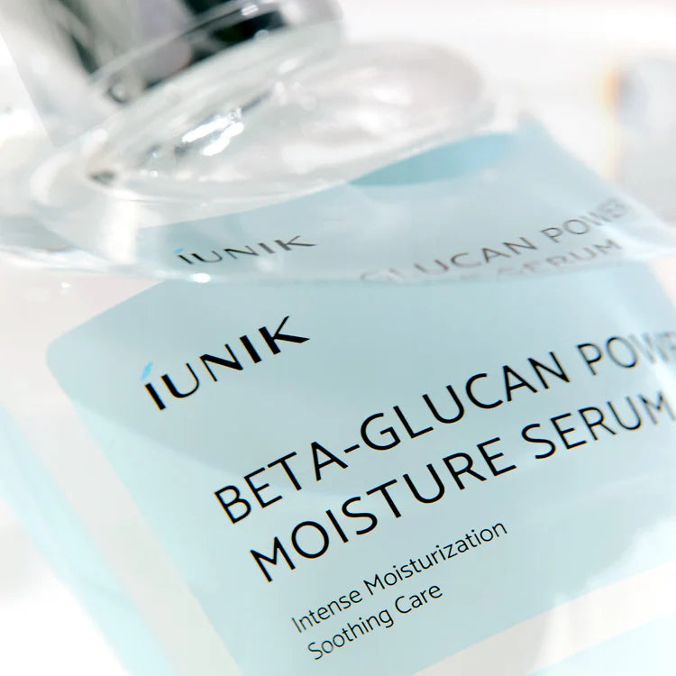 iUNIK - Beta Glucan Power Moisture Serum - 50ml | Suero Hidratante Intensivo Y Fortalecedor De La Barrera Cutánea Con Beta-Glucano Puro