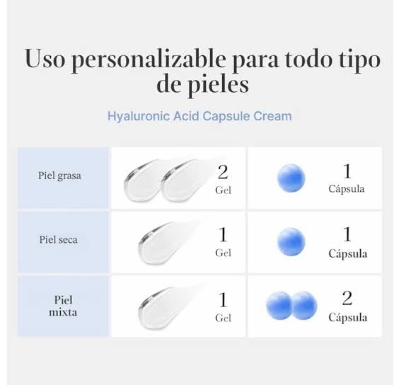 Medicube - Hyaluronic Moisturizing Capsule Cream - 55g | Crema Hidratante Intensiva En Cápsulas Con Ácido Hialurónico Para Una Piel Tersa Y Radiante
