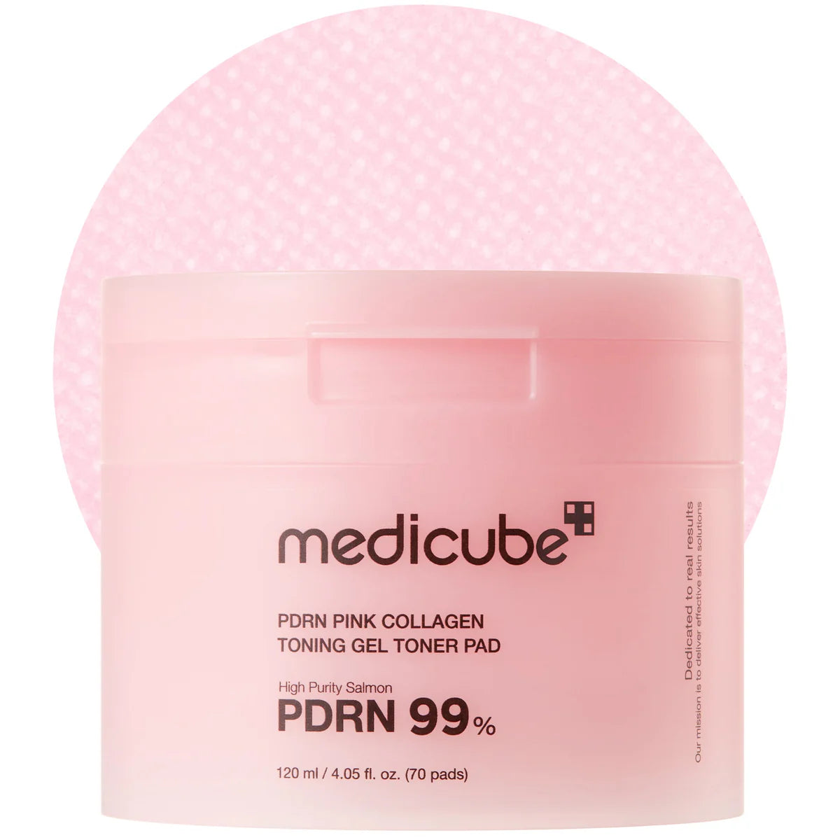 Medicube - PDRN Pink Collagen Toning Gel Toner Pad - 70 pads | Pads Tonificantes E Iluminadores Con Colágeno Y PDRN