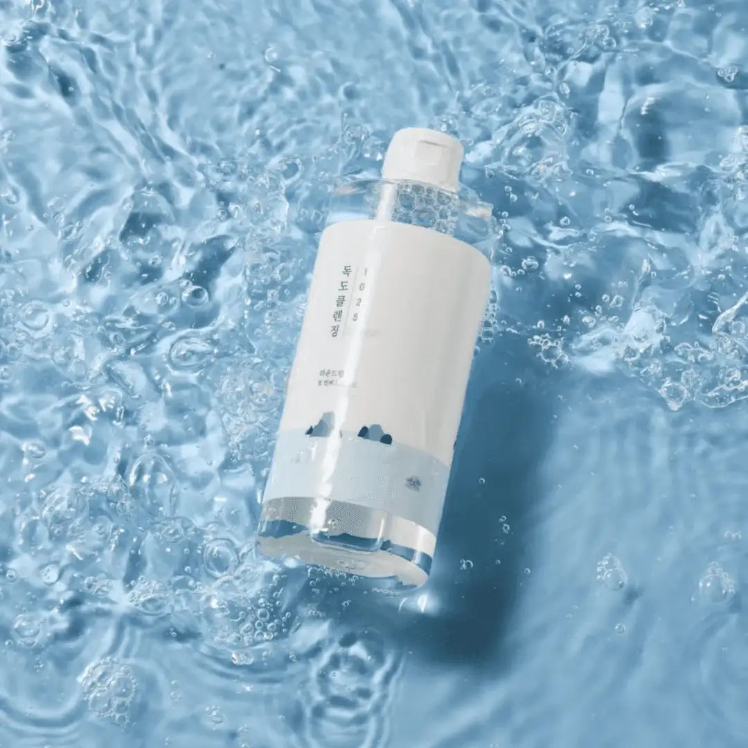 Round Lab - 1025 Dokdo Cleansing Water - 400ml | Agua Micelar Hidratante Y Suave Con Minerales Para Limpiar Sin Resecar