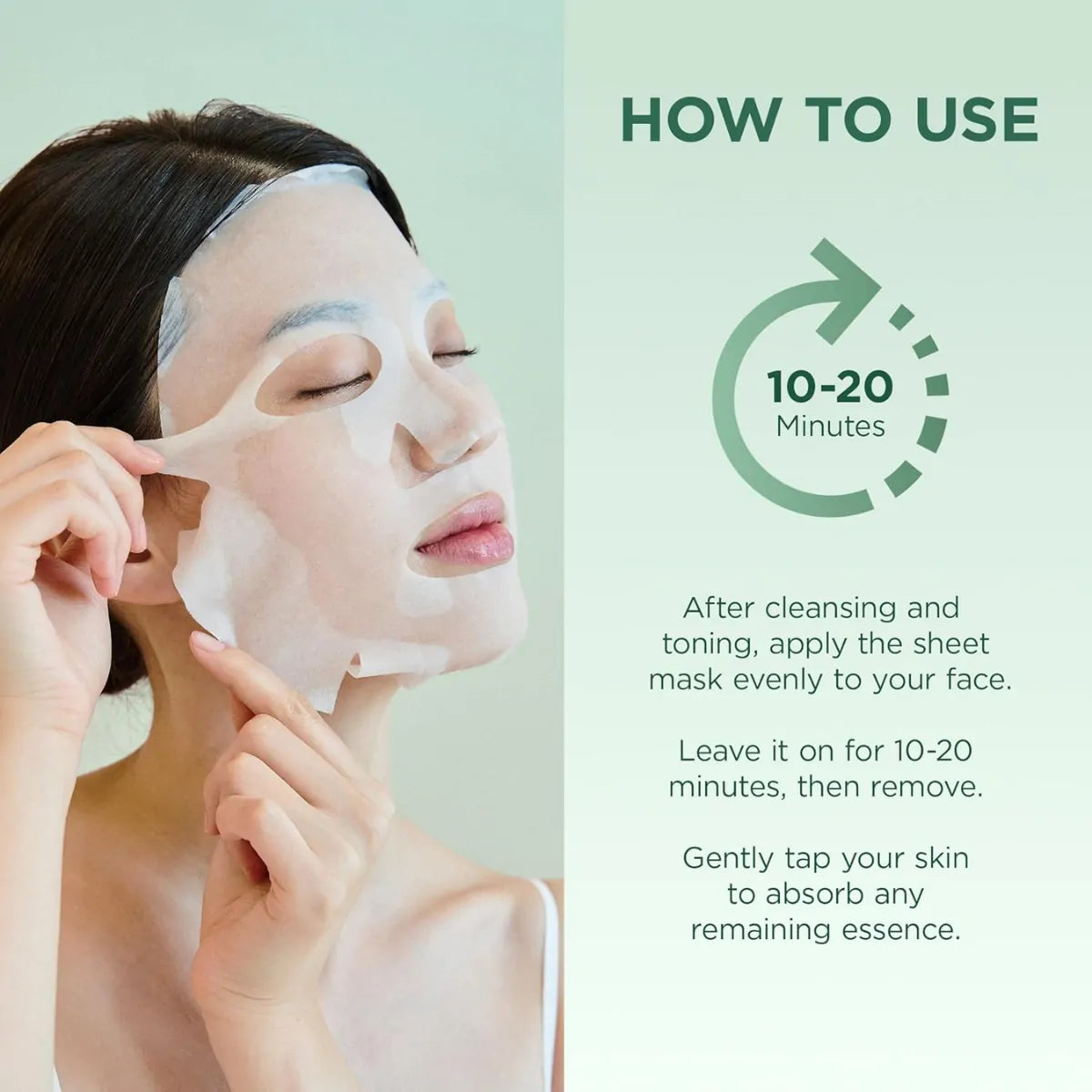 SKIN1004 - Madagascar Centella Tea-Trica Relaxing Mask - 1pz | Mascarilla Facial Calmante Y Equilibrante Para Piel Con Tendencia Acneica