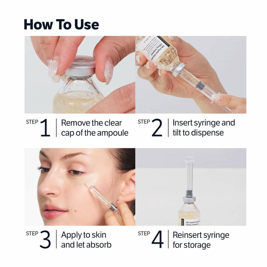 Sungboon Editor - Deep Collagen Silk Peptide Intensive Ampoule - 40ml | Ampolleta Reafirmante Intensiva Con Colágeno Y Péptidos De Seda