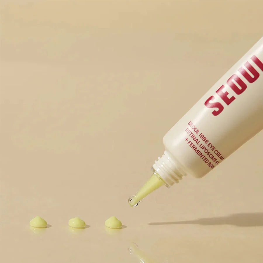 KSECRET - SEOUL 1988 Eye Cream : Retinal Liposome 4% + Fermented Bean | Contorno de ojos antiedad
