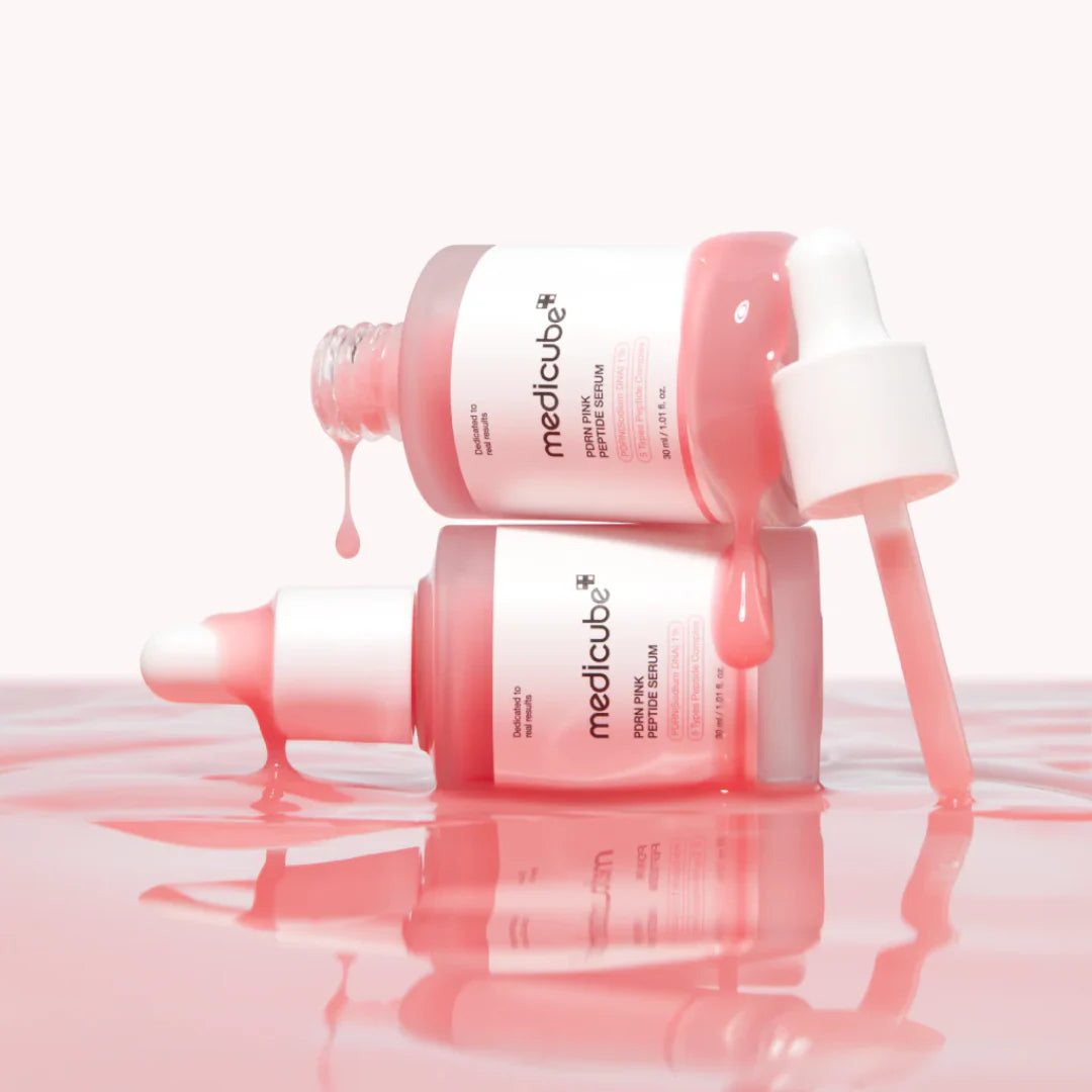 Medicube - PDRN Pink Peptide Serum - 30ml | Suero Rejuvenecedor con Péptidos y PDRN de Salmón