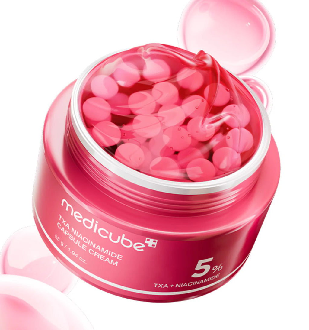 Medicube - TXA Niacinamide Capsule Cream - 55g | Crema Despigmentante e Iluminadora