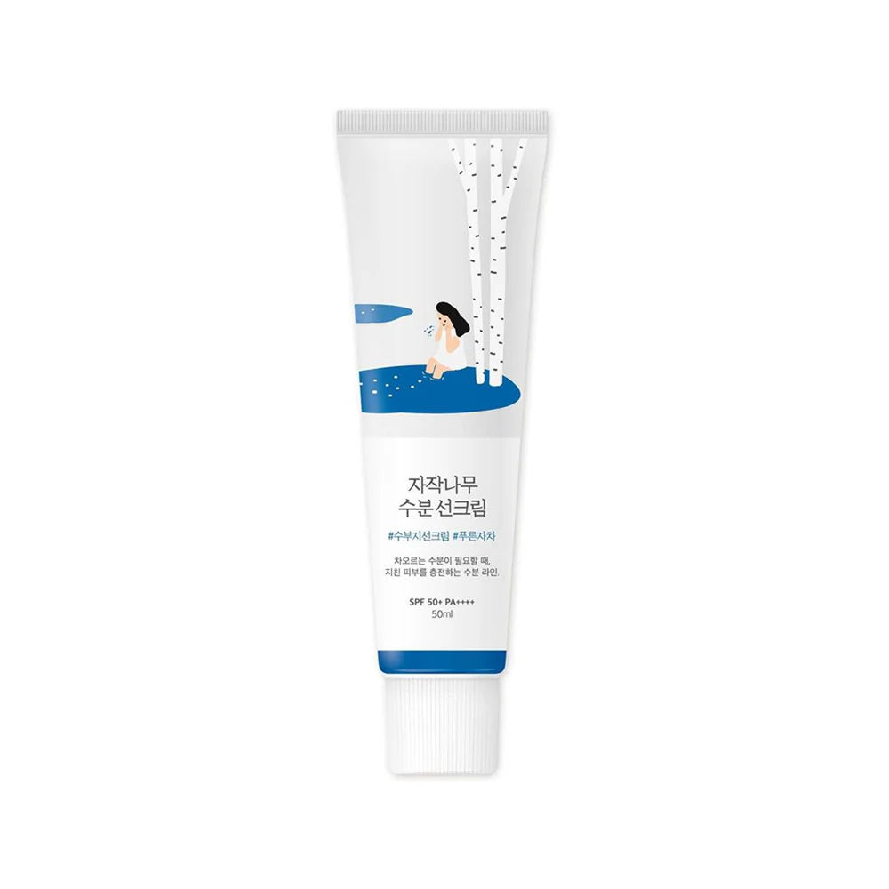 Round Lab - Birch Juice Moisturizing Sun Cream - 50ml | Protector Solar Hidratante