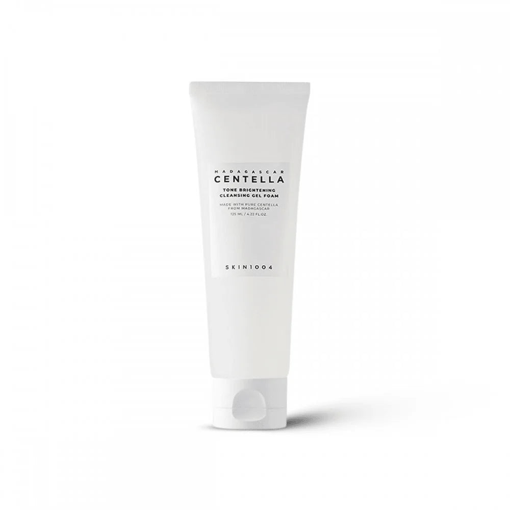 SKIN1004 - Madagascar Centella Tone Brightening Cleansing Gel Foam - 125ml | Limpiador Facial Unificador de Tono