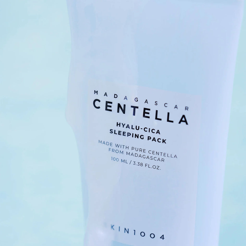 SKIN1004 - Madagascar Centella Hyalu-Cica Sleeping Pack - 100ml | Mascarilla Nocturna Hidratante y Reparadora