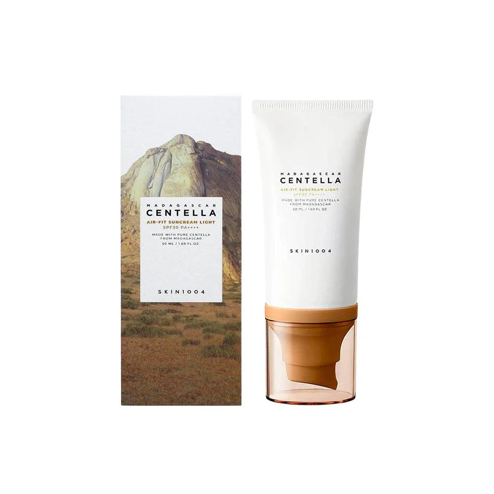 SKIN1004 - Madagascar Centella Air-Fit Suncream Light SPF30 PA++++ - 50ml | Protector Solar Fisico/Mineral