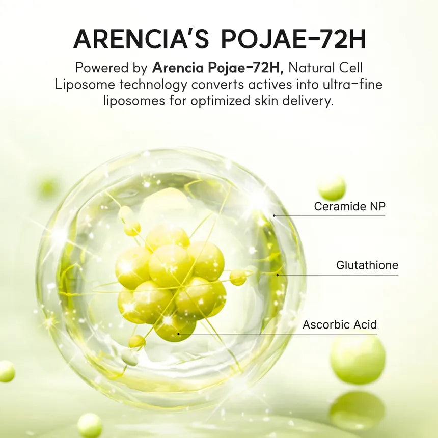 ARENCIA - Vitamin C Glow Booster Gel Cream - 50g | Gel Crema Iluminadora con Vitamina C para Unificar el Tono