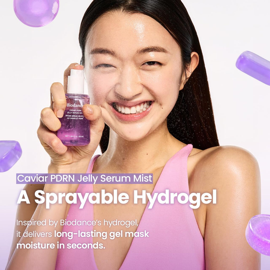 BIODANCE - Caviar PDRN Jelly Serum Mist - 50ml | Sérum Mist con PDRN para Hidratar y Mejorar la Elasticidad.