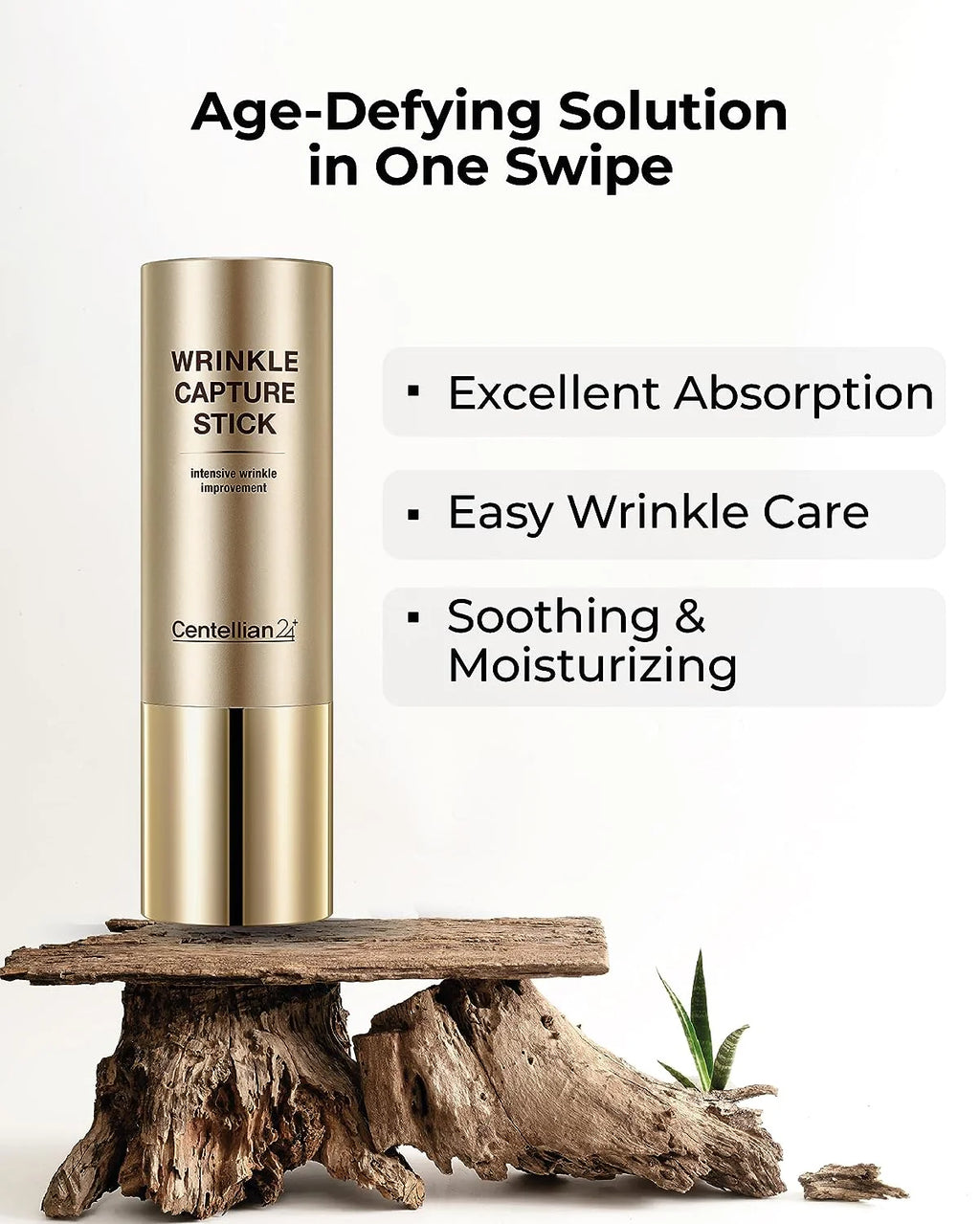 Centellian24 - Madeca Wrinkle Capture Stick - 10g | Stick Antiedad para Reducir Arrugas y Mejorar la Firmeza.