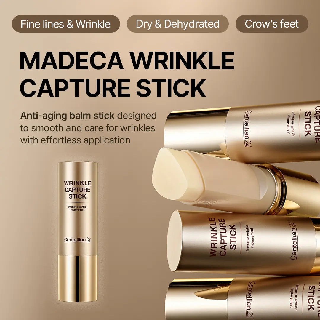 Centellian24 - Madeca Wrinkle Capture Stick - 10g | Stick Antiedad para Reducir Arrugas y Mejorar la Firmeza.