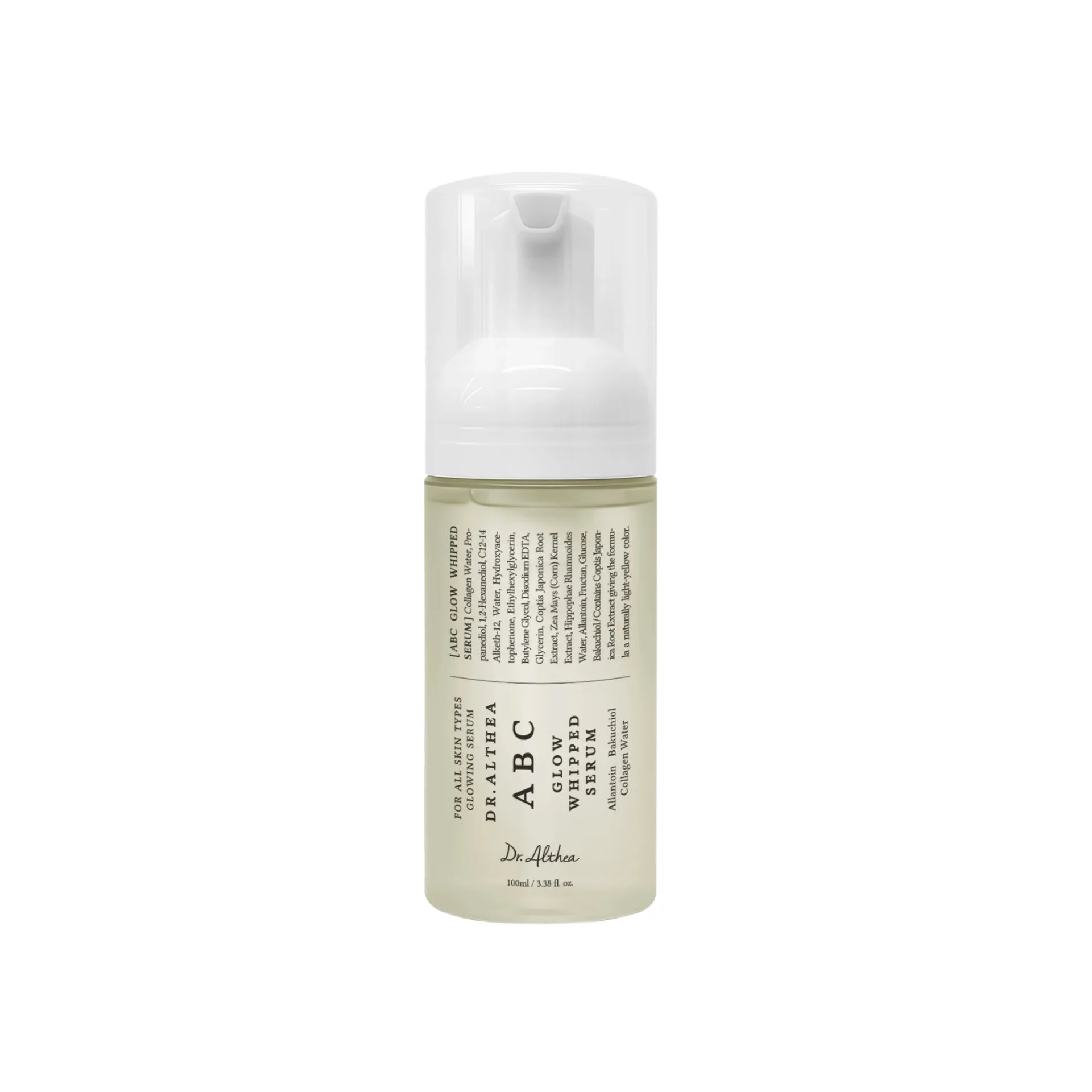 Dr.Althea - ABC Glow Whipped Serum - 100ml | Sérum Iluminador y Unificador del Tono
