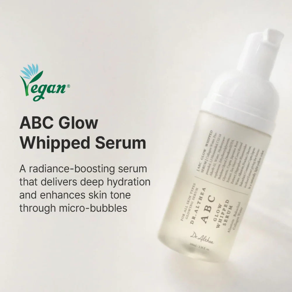 Dr.Althea - ABC Glow Whipped Serum - 100ml | Sérum Iluminador y Unificador del Tono