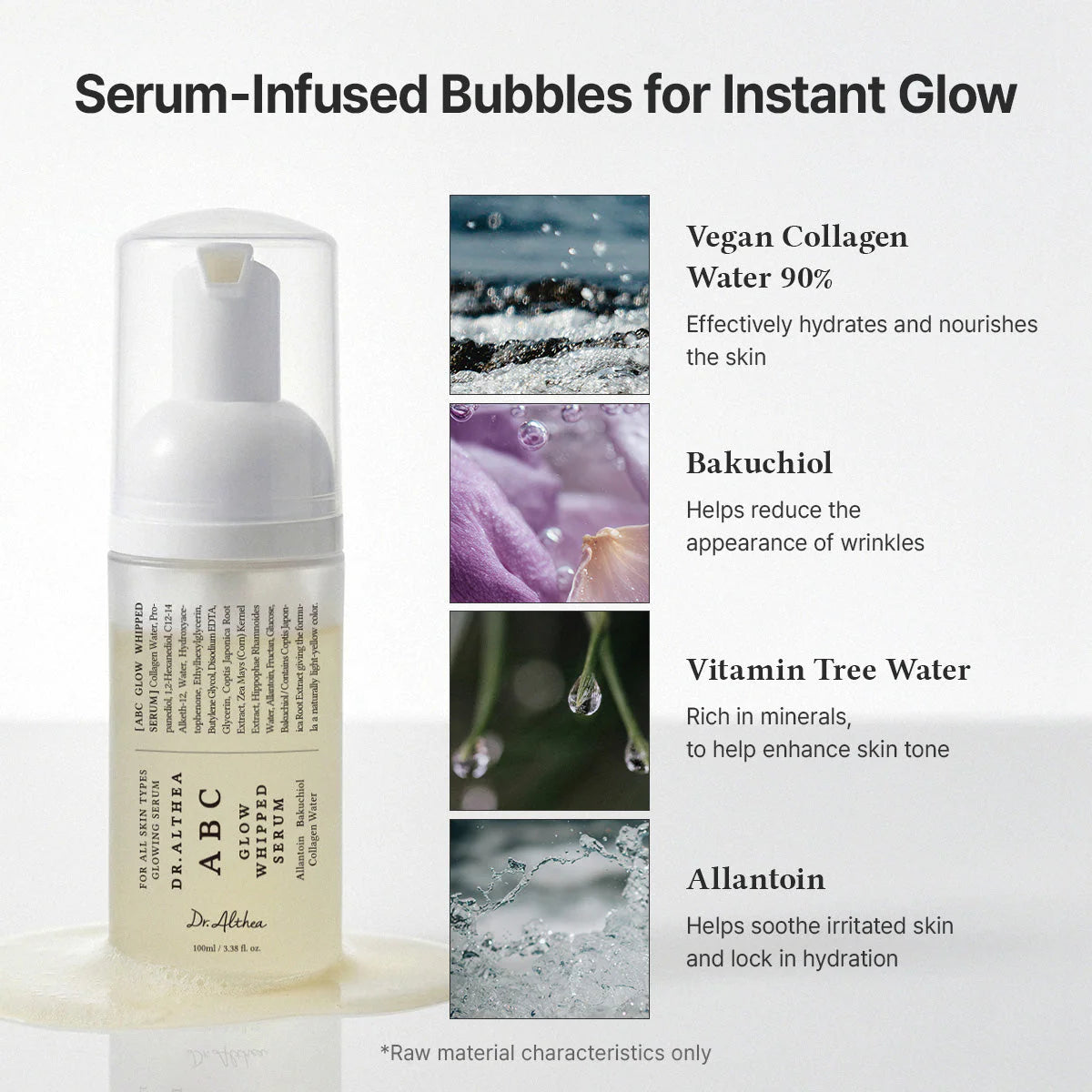 Dr.Althea - ABC Glow Whipped Serum - 100ml | Sérum Iluminador y Unificador del Tono