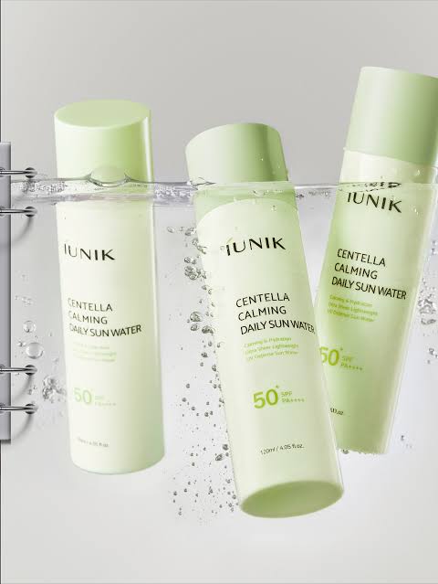 iUNIK - Centella Calming Daily Sun Water - 120ml | Protector Solar Calmante con Centella
