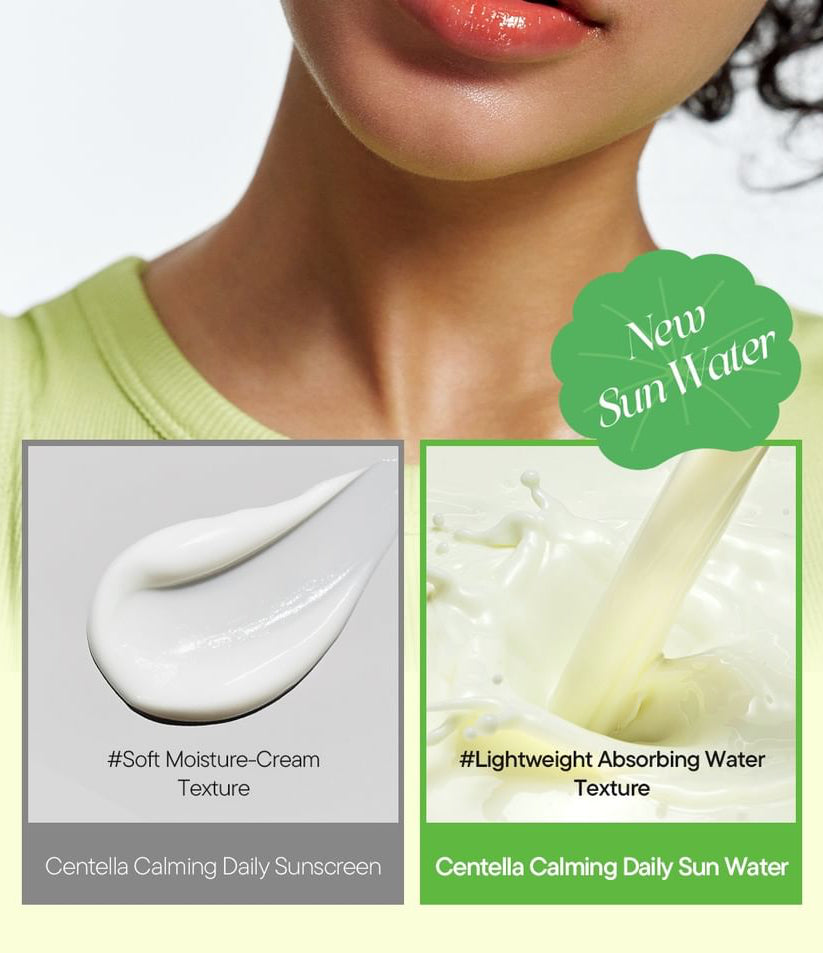 iUNIK - Centella Calming Daily Sun Water - 120ml | Protector Solar Calmante con Centella