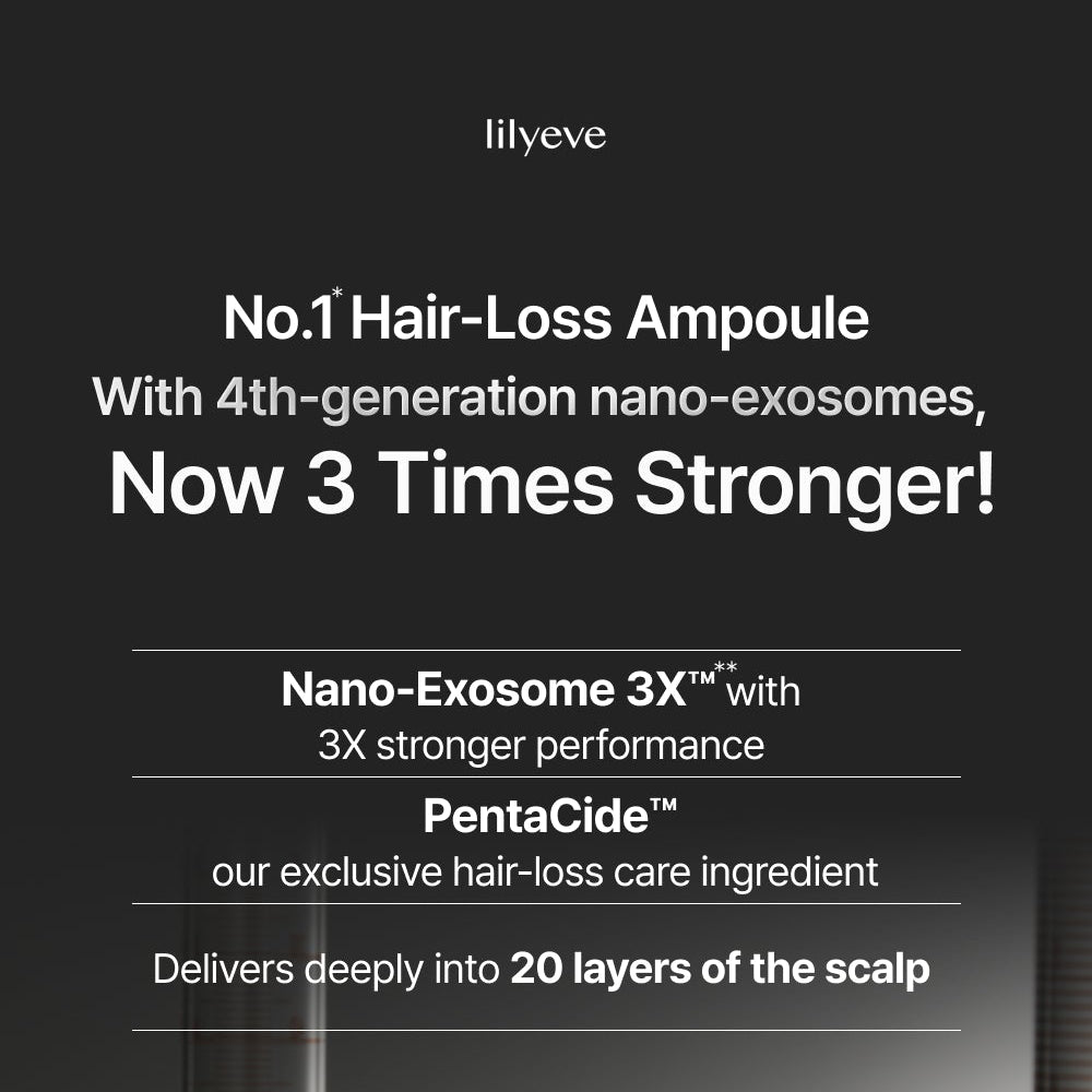 LILYEVE - GROW:TURN Exosome Brush Ampoule - 100ml | Ampoule Regeneradora con Exosomas
