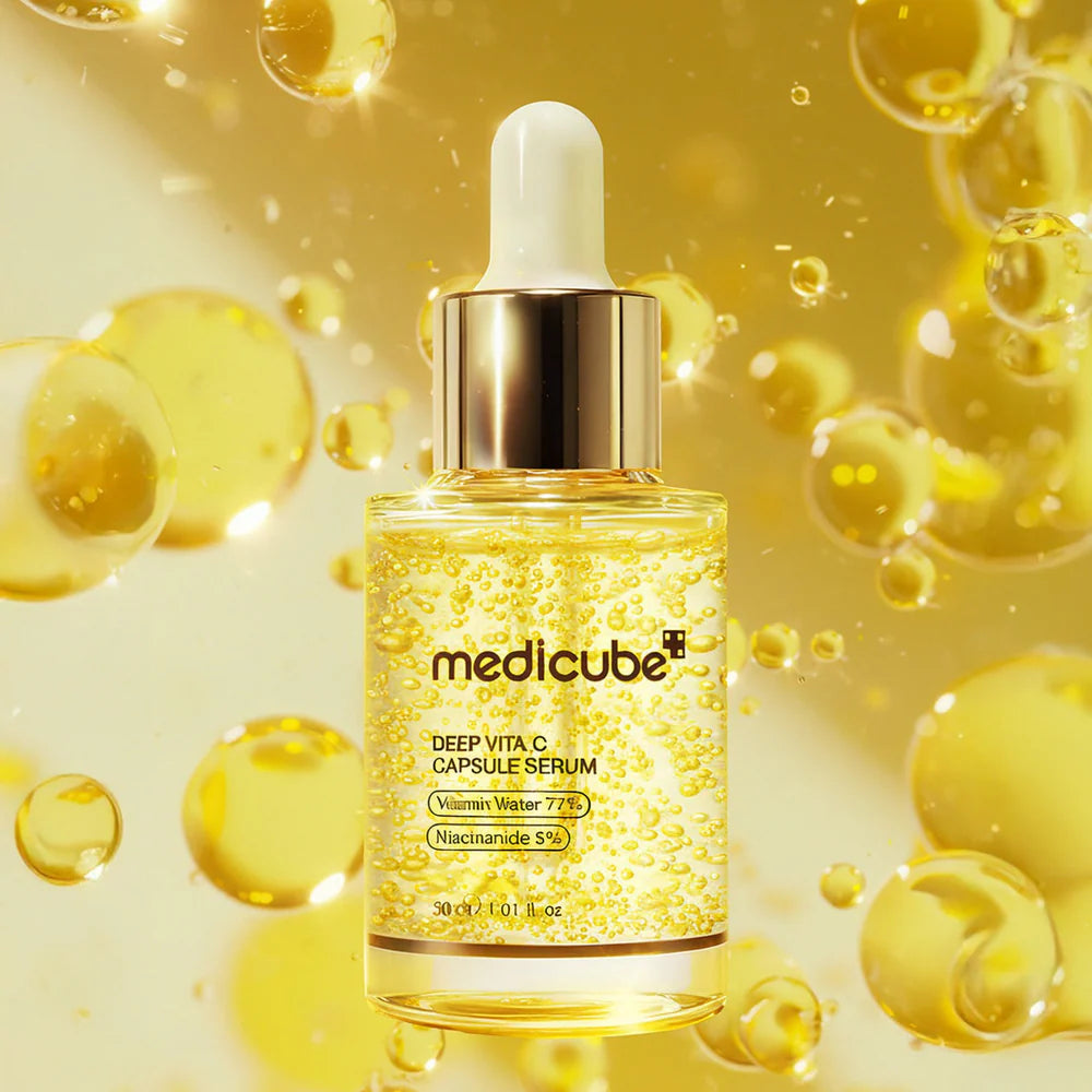Medicube - Deep Vita C Capsule Serum - 30ml | Sérum Iluminador para Manchas con Vitamina C