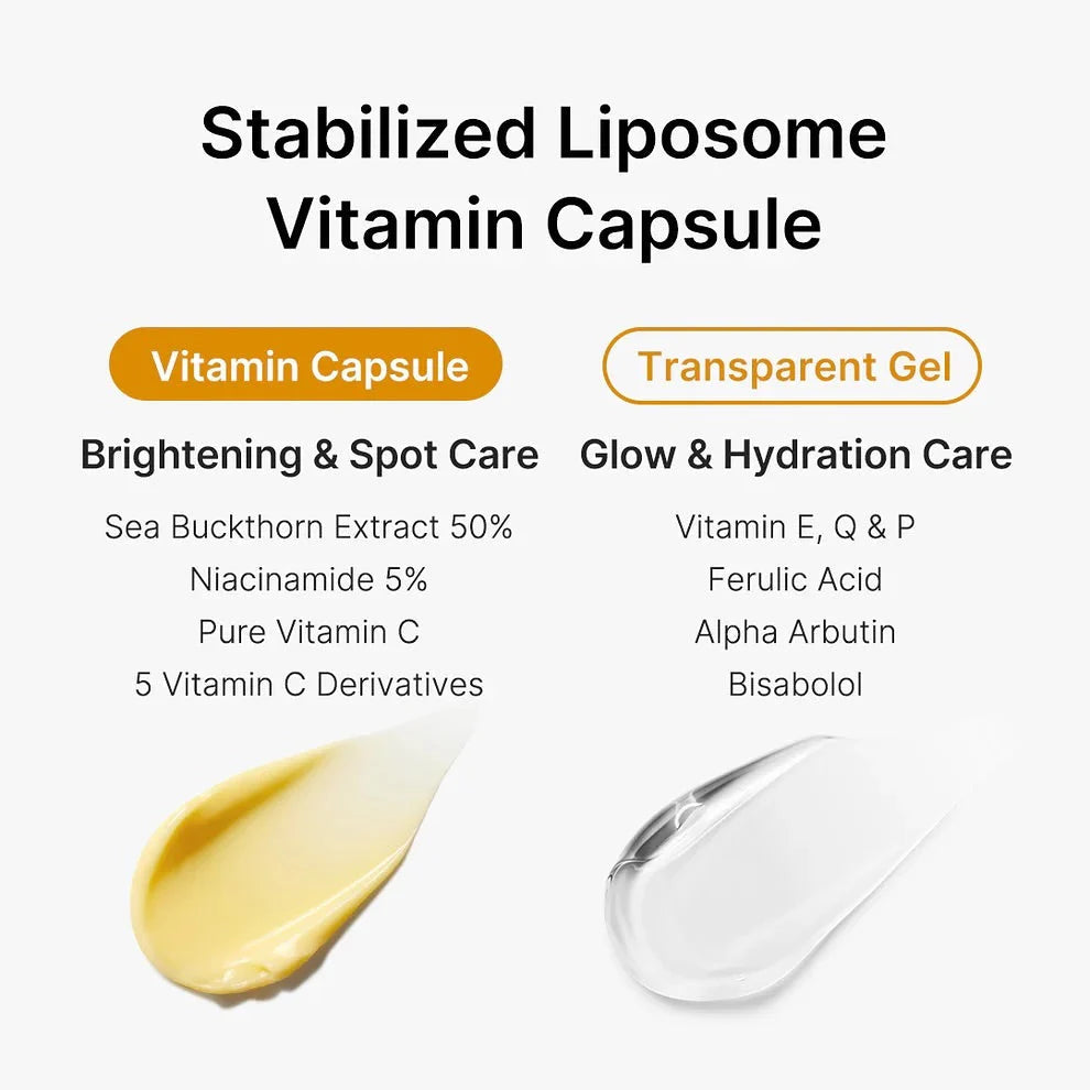 Medicube - Deep Vita C Capsule Serum - 30ml | Sérum Iluminador para Manchas con Vitamina C