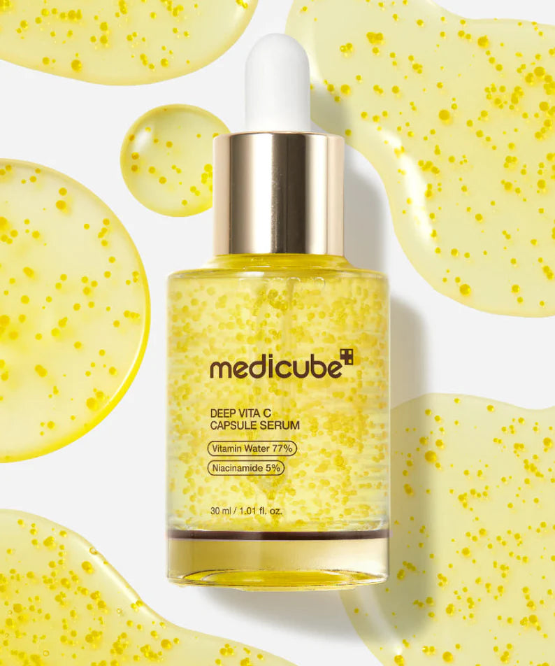 Medicube - Deep Vita C Capsule Serum - 30ml | Sérum Iluminador para Manchas con Vitamina C