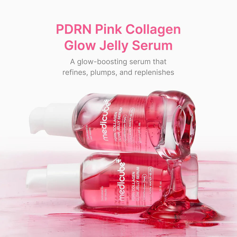 Medicube - PDRN Collagen Glow Jelly Serum - 30ml | Sérum Reafirmante e Iluminador con PDRN