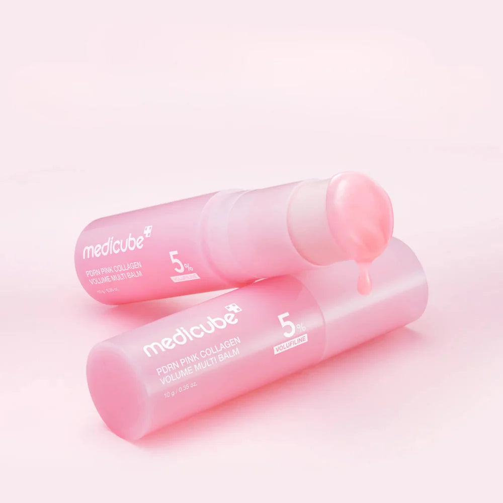 Medicube - PDRN Pink Collagen Volume Multi Balm - 10g | Bálsamo Reafirmante y Voluminizador con PDRN