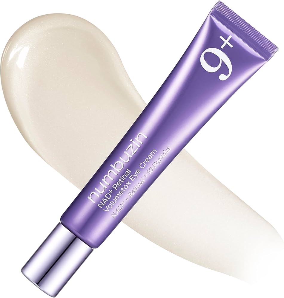 Numbuzin - No.9 NAD+ Retinal Volumetox Eye Cream - 20ml | Contorno de Ojos Reafirmante y Antiedad