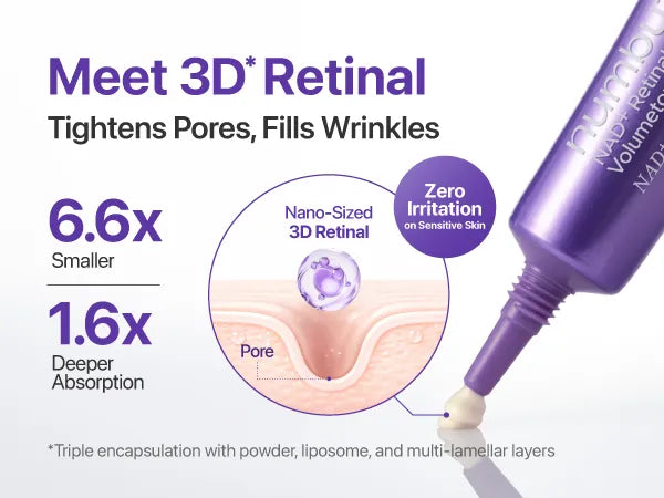 Numbuzin - No.9 NAD+ Retinal Volumetox Eye Cream - 20ml | Contorno de Ojos Reafirmante y Antiedad