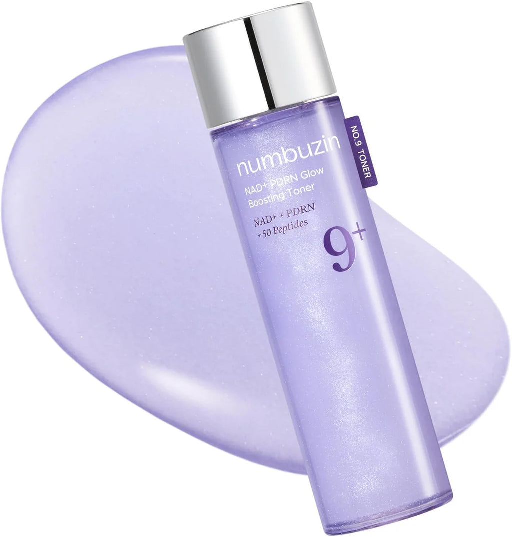 Numbuzin - No.9 NAD PDRN Glow Boosting Toner - 150ml | Tónico Reafirmante e Iluminador con PDRN