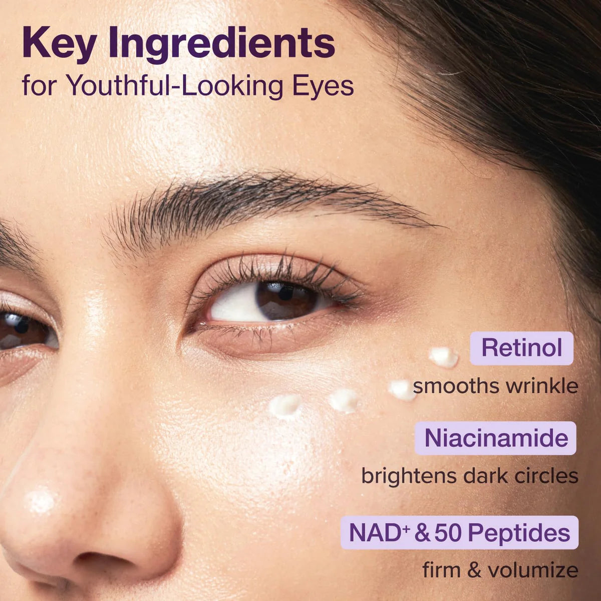 Numbuzin - No.9 NAD Retinol Volumetox Eye Cream - 10ml | Contorno de Ojos Reafirmante y Antiedad