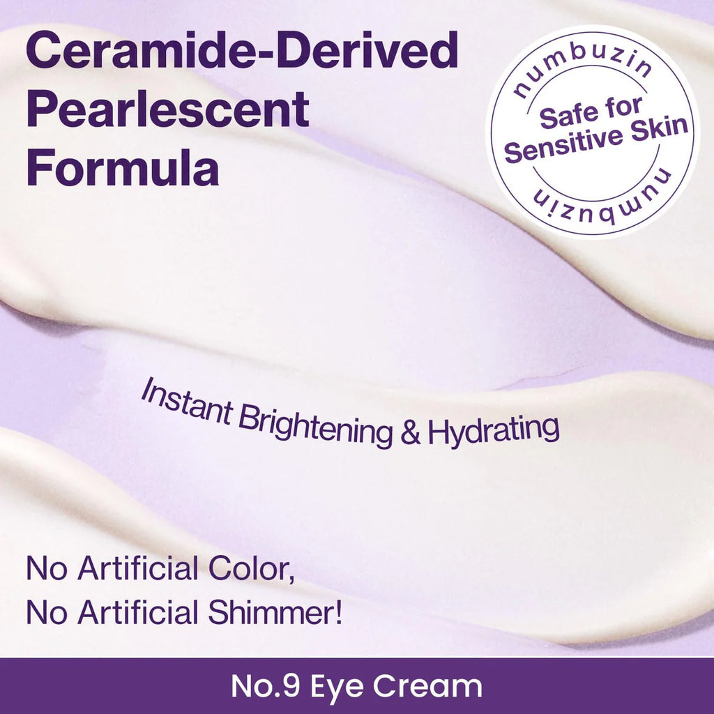 Numbuzin - No.9 NAD Retinol Volumetox Eye Cream - 10ml | Contorno de Ojos Reafirmante y Antiedad