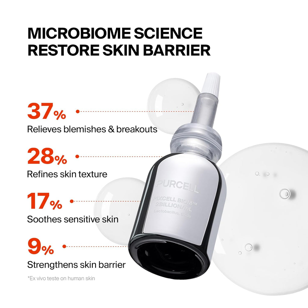PURCELL - Pixcell Biom™ 2Billion/mL - 30ml | Ampoule Reparadora y Reafirmante