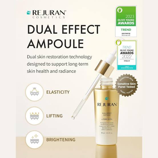 REJURAN - Dual Effect Ampule - 50ml | Ampoule Reparadora con c-PDRN y Péptidos