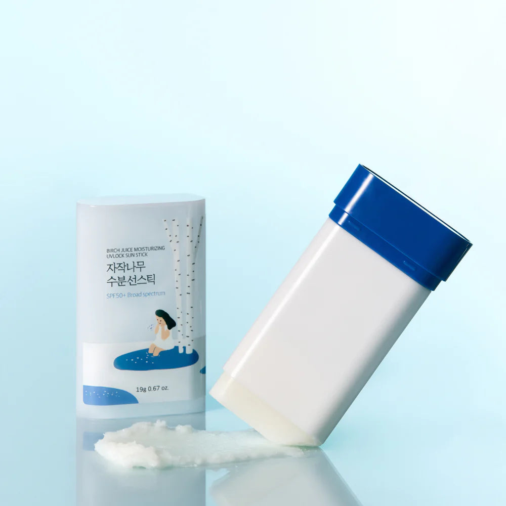 Round LaRound Lab - Birch Juice Moisturizing Sun Stick - 19g | Protector Solar Hidratante con Savia de Abedul