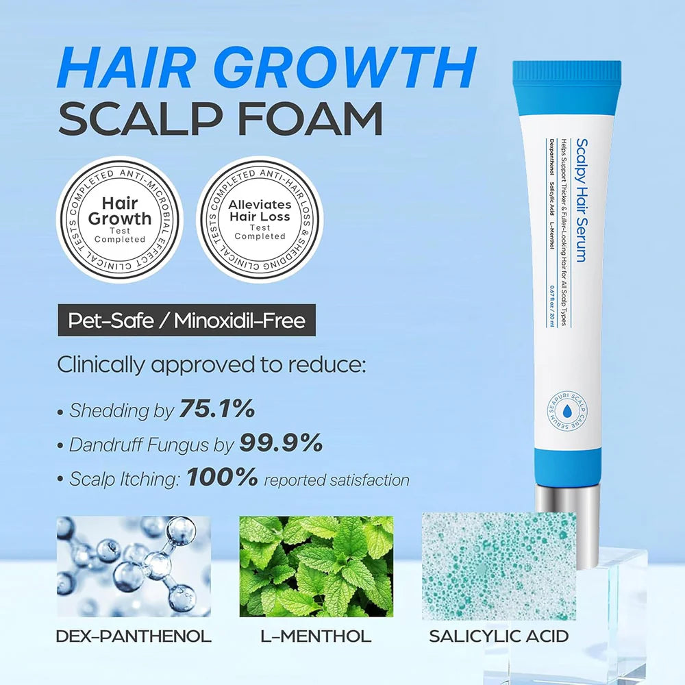 Seapuri - Scalpy Hair Serum - 20ml | Sérum Capilar para Crecimiento y Fortalecimiento